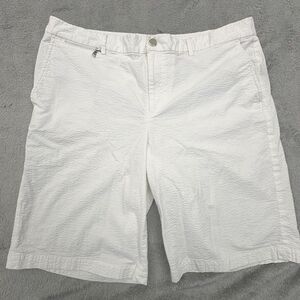 Lauren Ralph Lauren White Women's Bermuda Shorts